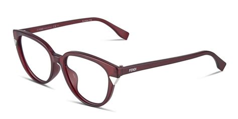 fendi ff 0141 burgundy|Fendi FF0141/F Burgundy .